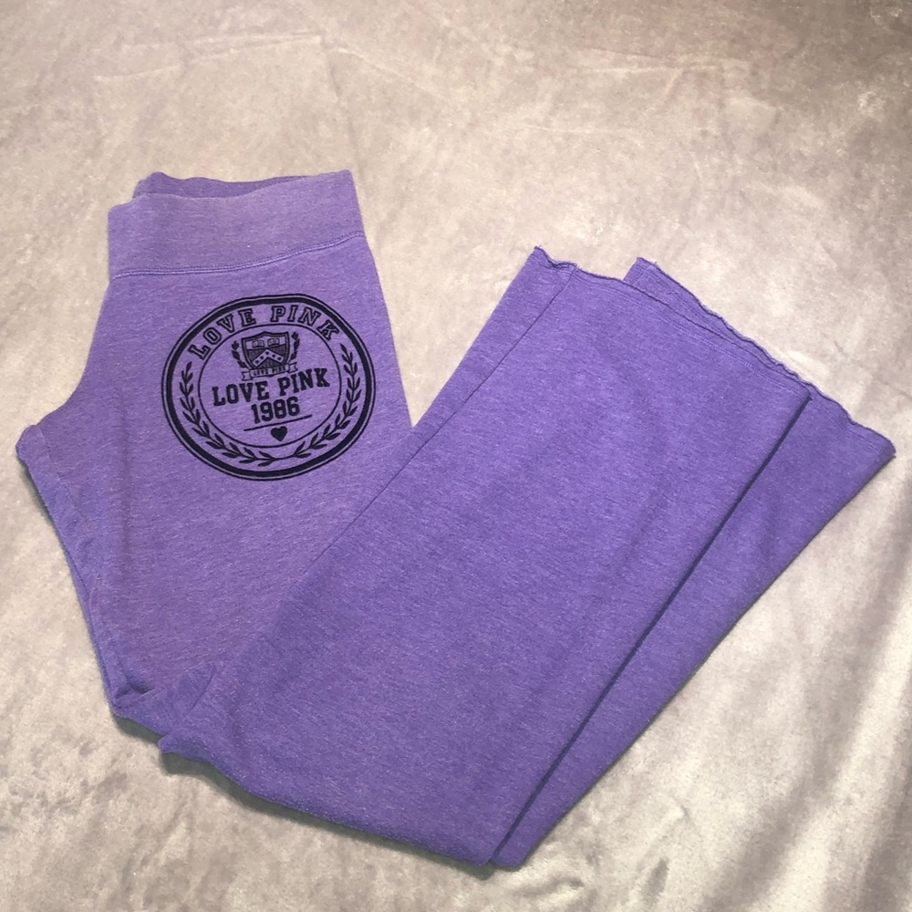 Purple sweatpants💜 from PINK Victoria’s Secret